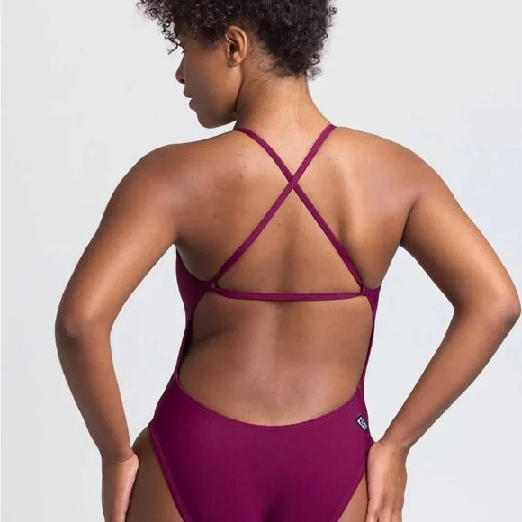 Elegant Plum Women's Swimsuit - Picture 2 of 2
